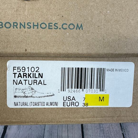 Born Boots Womens 7 Tarkiln Natural Booties Brown Suede Distressed Boho Zip Lace - Picture 5 of 10